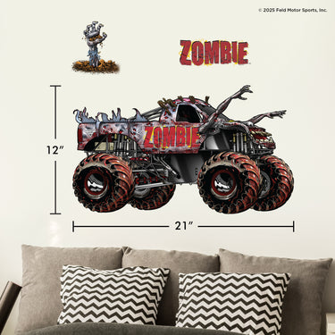 Monster Jam Zombie Wall Decal
